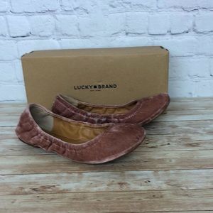 Lucky Brand Velvet Flats